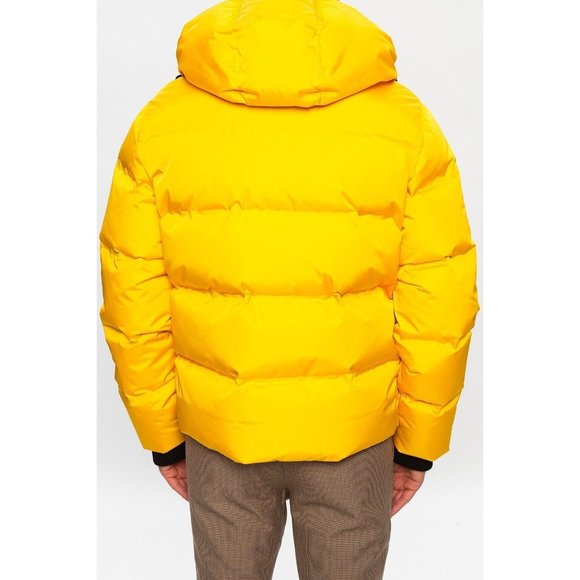 DSQUARED2 Men's Hooded Puffer Jacket Down Yellow Size 44 XS S71AN0218 S53352 172 - Picture 5 of 15